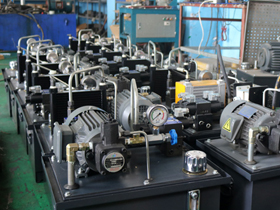 液壓系統(tǒng)成品區